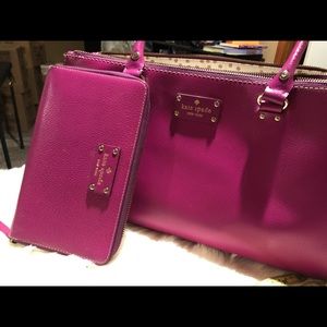 Kate Spade Handbag and Wallet set